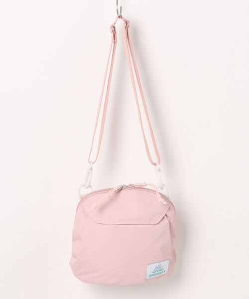 【美品】GREGORY ピンク ショルダーバッグ GREGORY|ロゴ入りミニショルダーバッグ グレゴリー|HARDOFFオフ