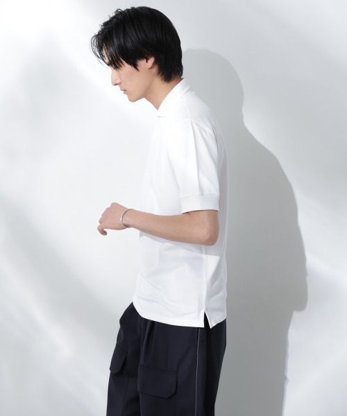 NANO universe ポロシャツ WEB限定/Anti Soaked ポロシャツ