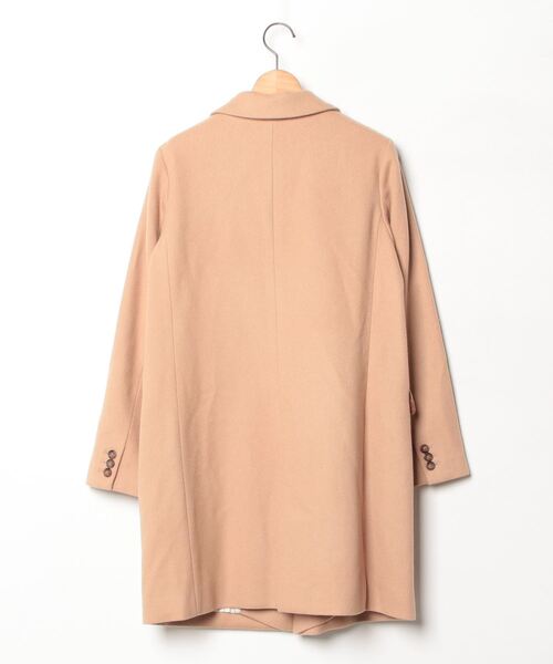 【SHIPS】ブラウン チェスターコート　38 Mサイズ SHIPS（シップス） チェスターコート 38 ブラウン レディース