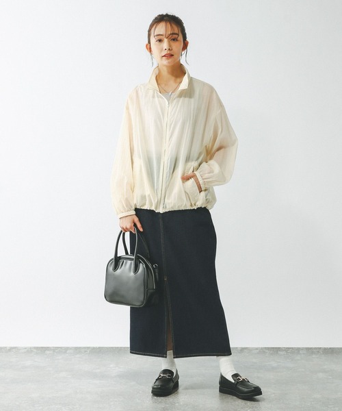 GLOBAL WORK（グローバルワーク） ブルゾン アウター エアかるシアー