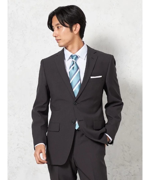 ビジネススーツ 2着セット A7 クリーニング済 メンズ】春×結婚式