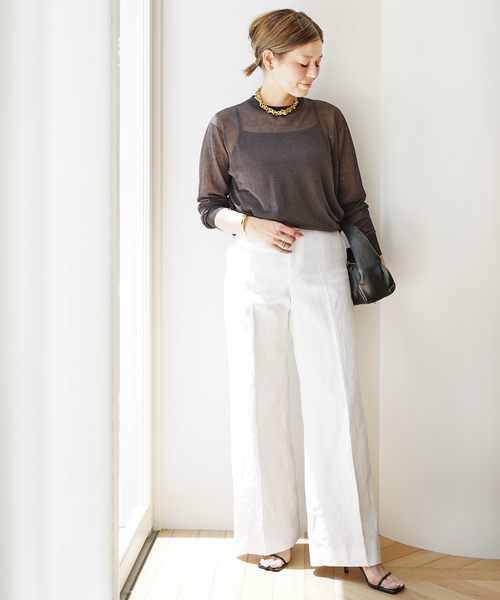 【特別セール品】 Deuxieme ホワイト 36 パンツ Classe」 「Deuxieme Classe パンツ