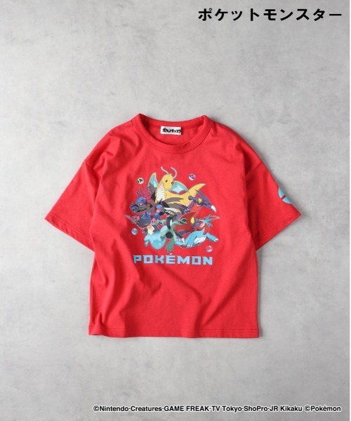 tシャツ pokemon(ポケモン)「キッズ」プリントTシャツ キッズ 子供服 男の子