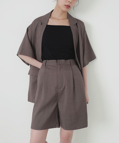 IENA（イエナ）の「LIEN ハーフパンツオールインワン（つなぎ