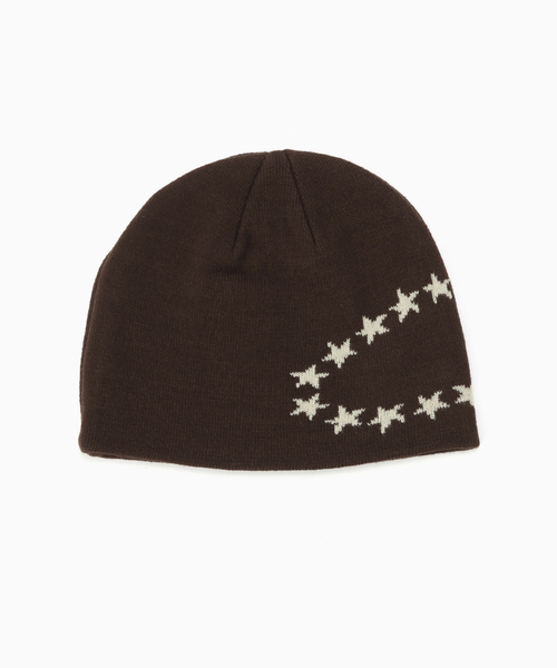 AFB ニット帽　星 AFB（エーエフビー） ニット帽 ニットキャップ メンズ SINGLE BEANIE