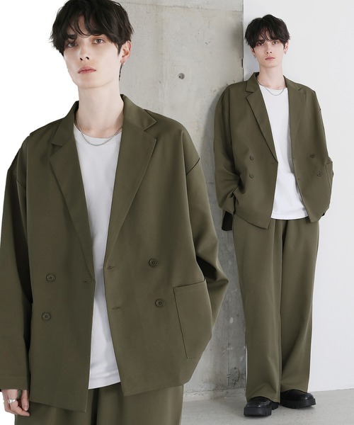 セットアップ　カーキ色　L サイズ adidas - 新品 adidas Originals Lサイズ セットアップ カーキの