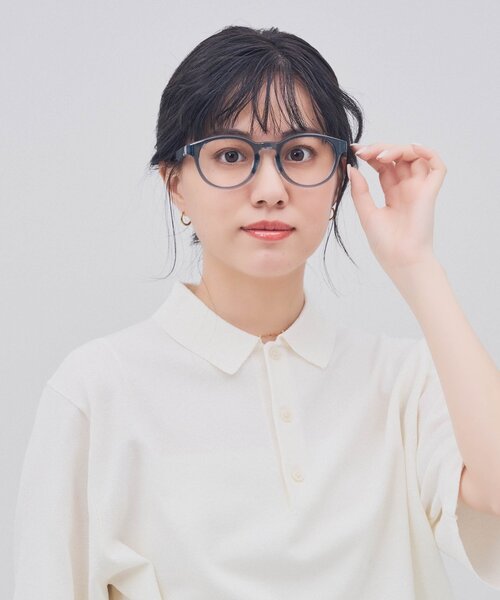 Zoff（ゾフ） 伊達メガネ メガネ 眼鏡 ボストン型 メガネ「SNAP GRIP