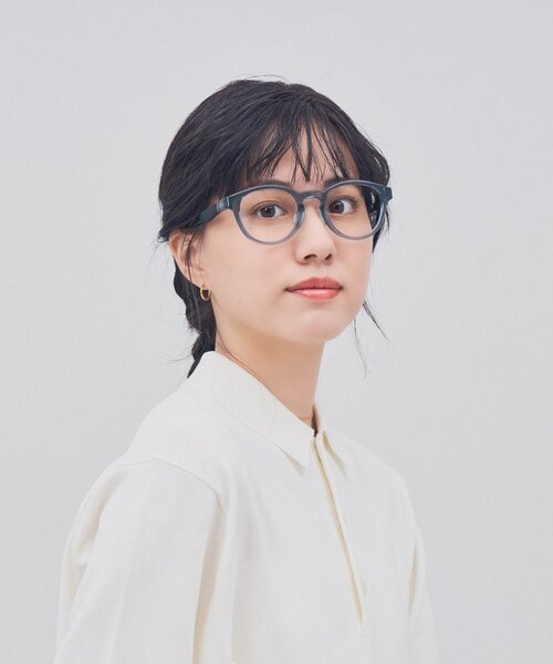 Zoff（ゾフ） 伊達メガネ メガネ 眼鏡 ボストン型 メガネ「SNAP GRIP