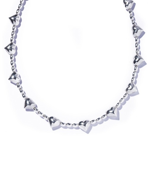 ネックレス 「quip queint」chunky heart necklace/チャンキー ハート ネックレス レディース メンズの画像
