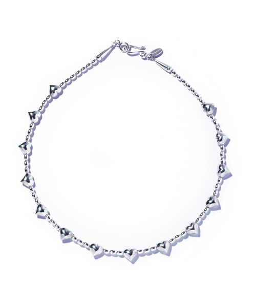 ネックレス 「quip queint」chunky heart necklace/チャンキー ハート ネックレス レディース メンズの画像