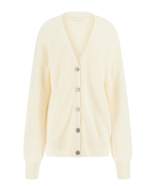 【クリーム(G012)】GUESS カーディガン (W)LS Vn Jamie Cardi Sweater GUESS｜GUESS カーディガン (W)LS Vn Jamie Cardi Sweater | Rakuten