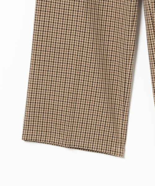 B：MING by BEAMS（ビーミング by ビームス） パンツ チェック パンツ