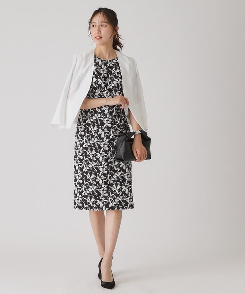 COUP DE CHANCE（クードシャンス） ワンピース 「洗える／日本製」柄