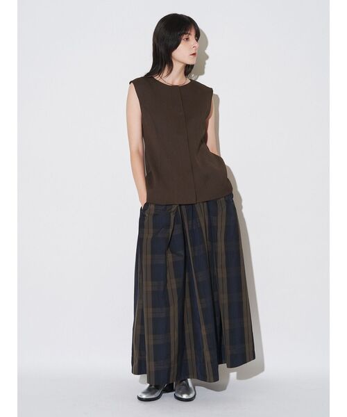 ELENDEEK（エレンディーク） ベスト ジレ フォルムジレ レディース