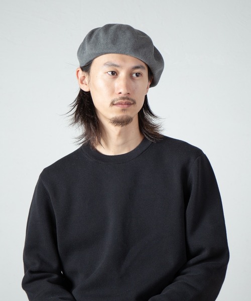 RACAL（ラカル） 帽子 ベレー帽 Organic Cotton Thermo Knit Beret