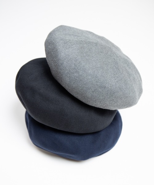 RACAL（ラカル） 帽子 ベレー帽 Organic Cotton Thermo Knit Beret