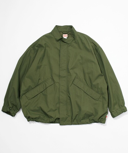 HINSON オリーブグリーン ナイロンジャケット Lサイズ 美品】HINSON