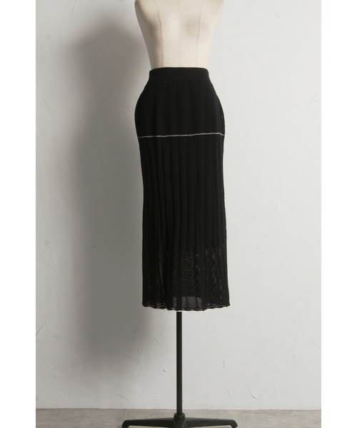 &. NOSTALGIA（ノスタルジア） スカート 「ZOZO限定」クロシェ編み