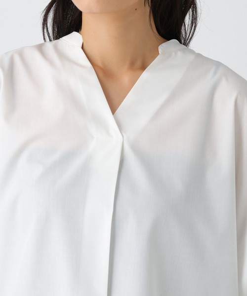 Elura（エルーラ） ブラウス シャツ ハリ感Vブラウス / 582336