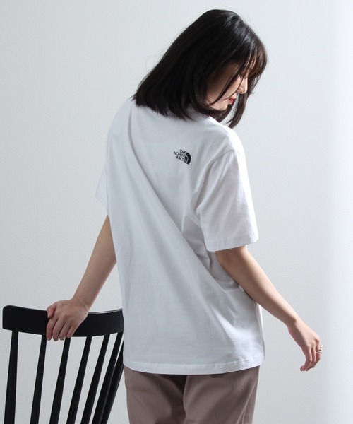 「THE NORTH FACE」 半袖Tシャツ M ホワイト メンズ