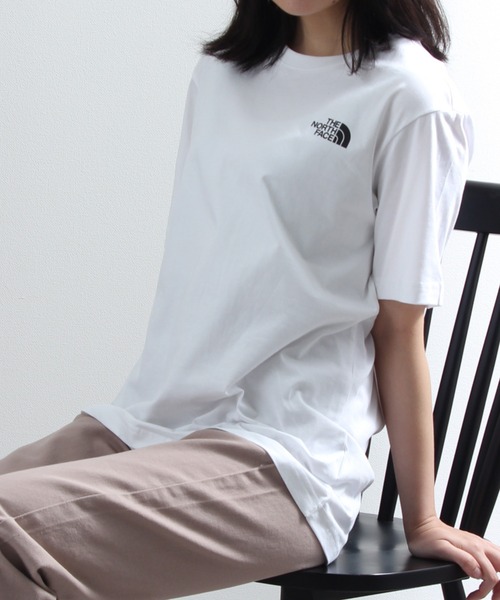 「THE NORTH FACE」 半袖Tシャツ M ホワイト メンズ