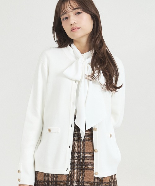 MISCH MASCH（ミッシュマッシュ） カーディガン WEB限定 金ボタン