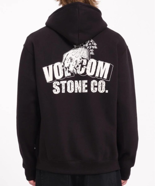 90s volcom 鬼フェード ロゴプリント スウェットフーディ パーカー 90s volcom 鬼フェード ロゴプリント スウェットフーディ
