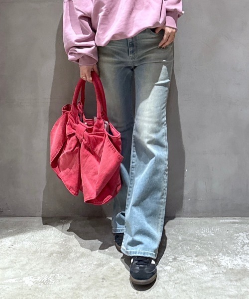 Rouje レディースデニム 24 レディースデニム　XS フレアデニム RODEO CROWNS WIDE BOWL（ロデオクラウンズワイドボウル） ジーンズ