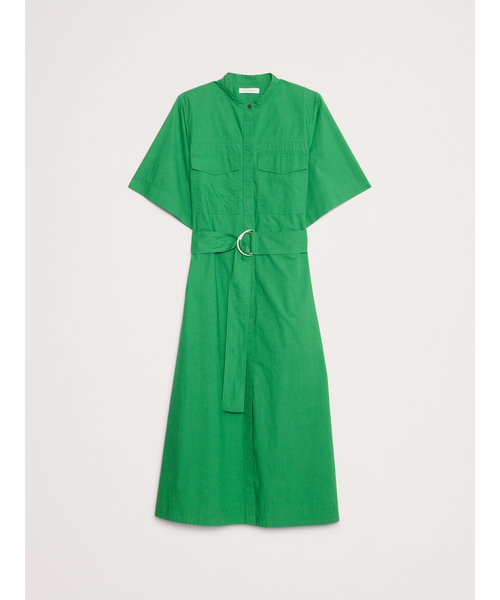 ワンピース コットンポプリン ユーティリティ シャツドレス : ZOZOTOWN