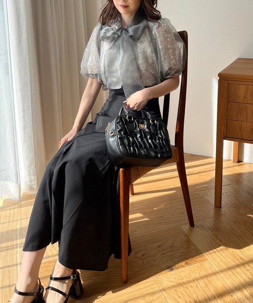 「one after another NICE CLAUP」 スカート MEDIUM アイボリー レディース_画像4