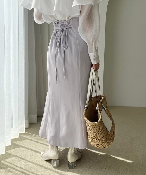 「one after another NICE CLAUP」 スカート MEDIUM アイボリー レディース_画像9