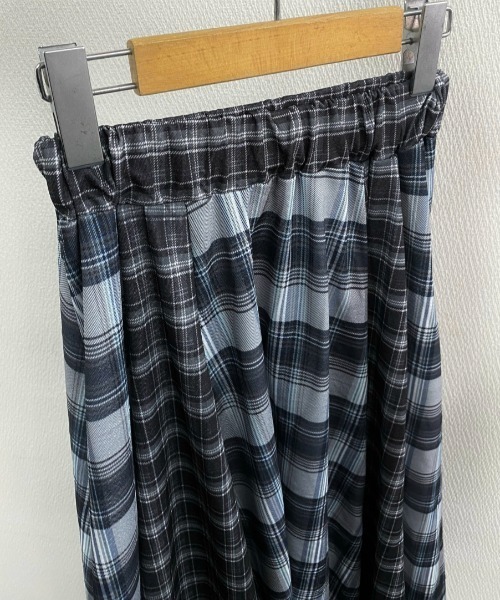 LADY LIKE（レディライク） スカート 「秋冬新作」2柄切替えチェック