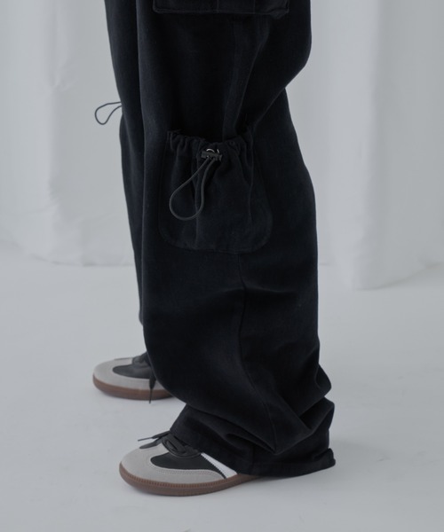 「GIUNON」 カーゴパンツ 0 ホワイト レディース