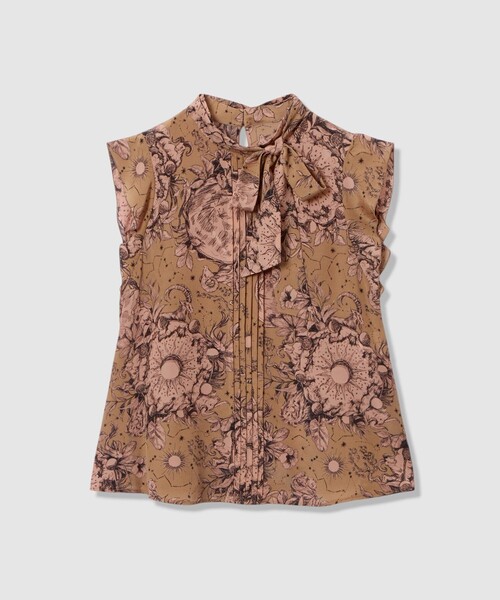 ANAYI（アナイ） ブラウス シャツ コンスティレーションプリント