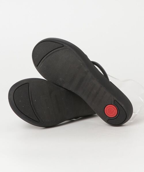 「fitflop」 フラットサンダル UK3 ブラック レディース_画像3