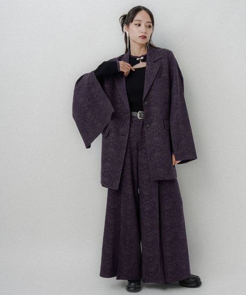 HARE ジャケット テーラードジャケット VINTAGEジャガード2WAY