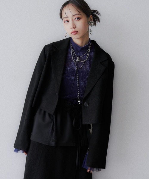 HARE ジャケット テーラードジャケット VINTAGEジャガード2WAY