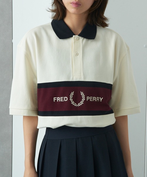 FRED PERRY（フレッドペリー） ポロシャツ 「FRED PERRY」EMBROIDERED