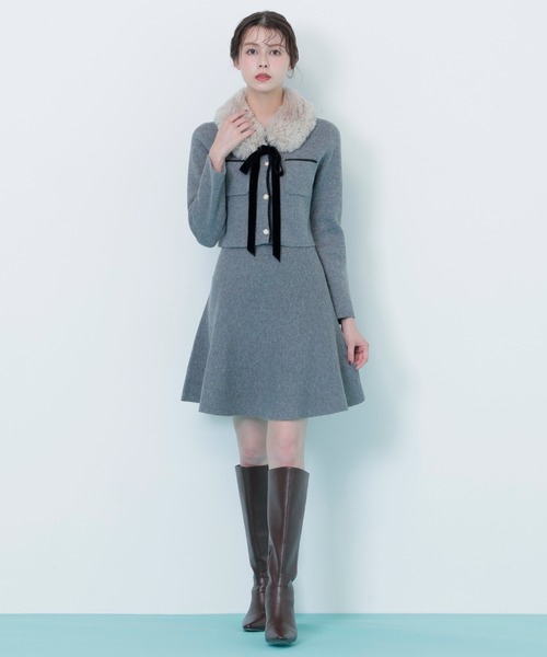 JILL by JILL STUART（ジルバイジルスチュアート） ワンピース ファー