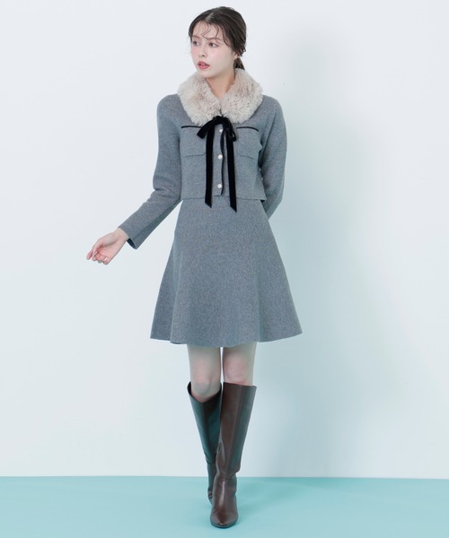 JILL by JILL STUART（ジルバイジルスチュアート） ワンピース ファー