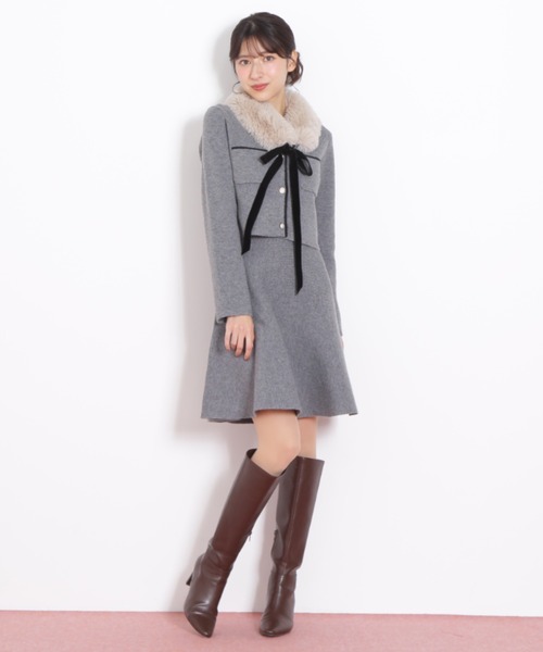 JILL by JILL STUART（ジルバイジルスチュアート） ワンピース ファー