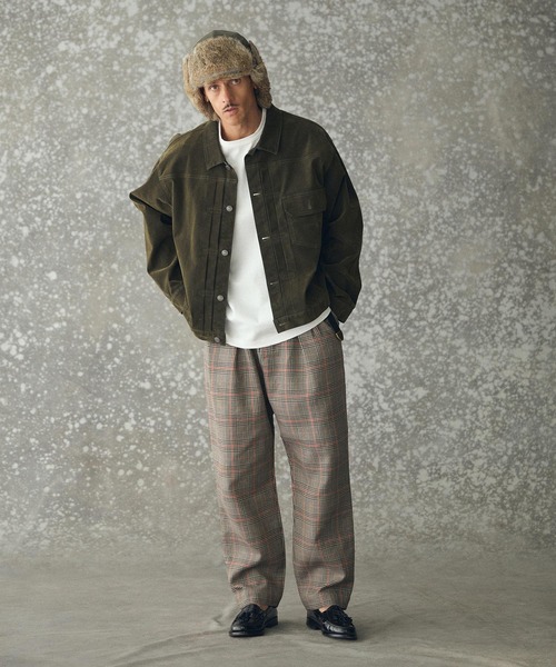 THEOREM キャップ 帽子 mko13192- Rabbit Fur Flight Cap フライト