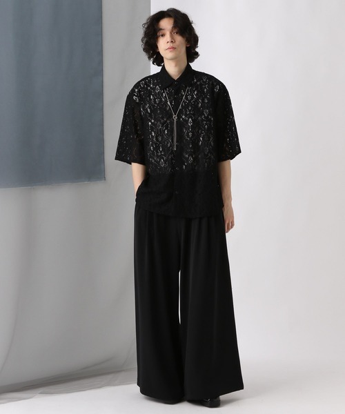 HARE（ハレ） 半袖シャツ SMALL ブラック メンズ : ZOZOTOWN Yahoo!店