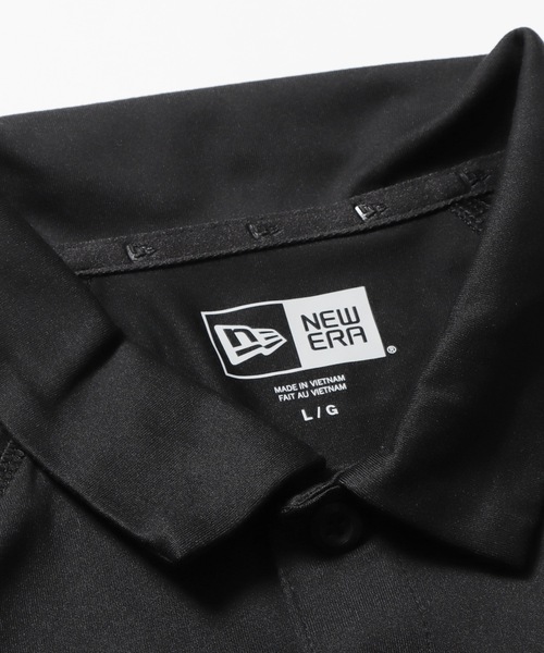 「NEW ERA」 半袖ポロシャツ X-LARGE ブラック メンズ_画像7