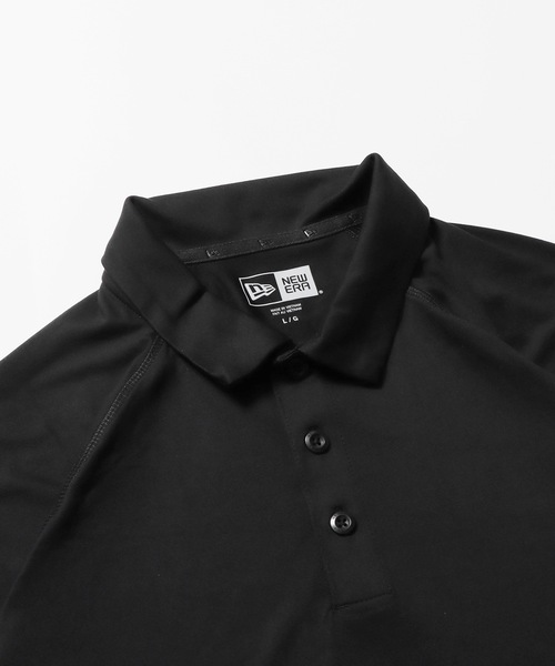 「NEW ERA」 半袖ポロシャツ X-LARGE ブラック メンズ_画像8