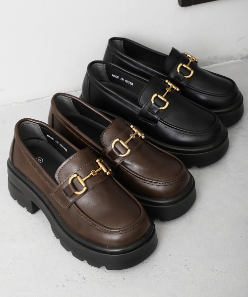 DEMETER（デメテル） ローファー 厚底 タンクソール ビットローファー