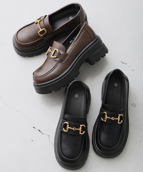 DEMETER（デメテル） ローファー 厚底 タンクソール ビットローファー