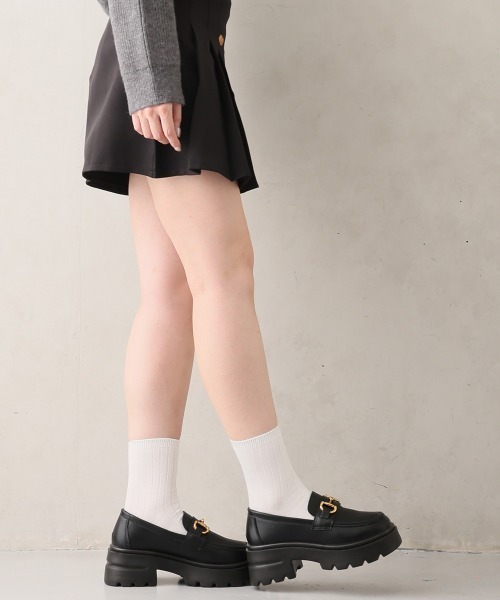 DEMETER（デメテル） ローファー 厚底 タンクソール ビットローファー