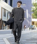 ワイドパンツ パンツ アーバンクリーンワイド+...の詳細画像2