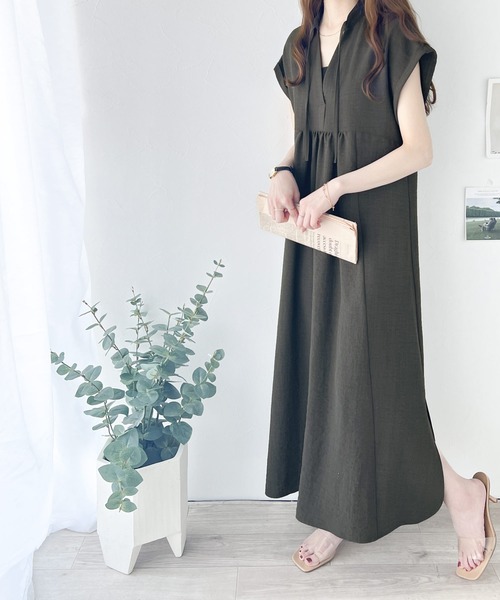 「classicalelf」 半袖ワンピース MEDIUM ブラック レディース_画像2